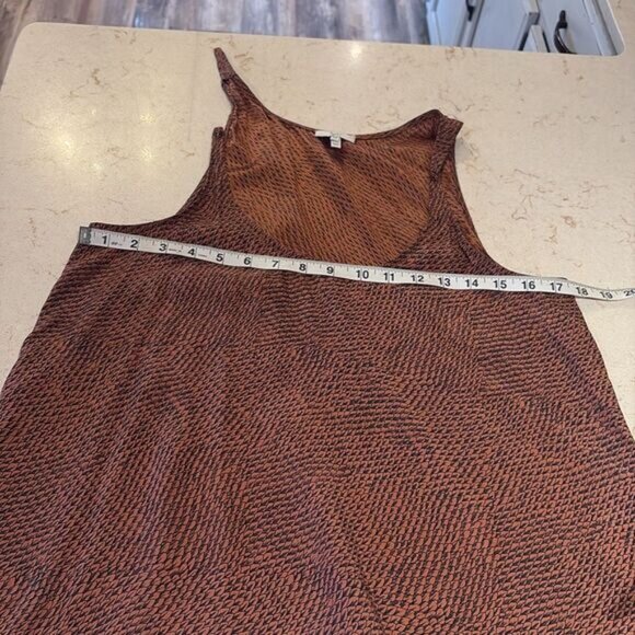 Joie 100% silk tank blouse SZ Xsmall with buttons - Picture 6 of 9